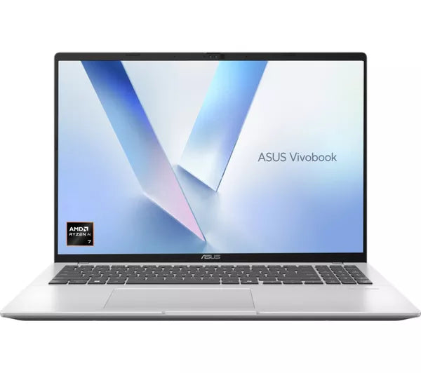 ASUS Laptop VivoBook 16 - AMD Ryzen AI 7 16GB DDR5 RAM 1TB SSD VESA Certified FHD Webcam 16" IPS FHD Screen