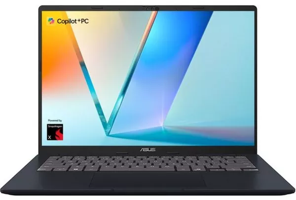 ASUS Laptop Vivobook X1407QA - Eight-Core Snapdragon Processor 16GB DDR5 RAM 512GB SSD 1.49KG Weight 14" IPS FHD Screen