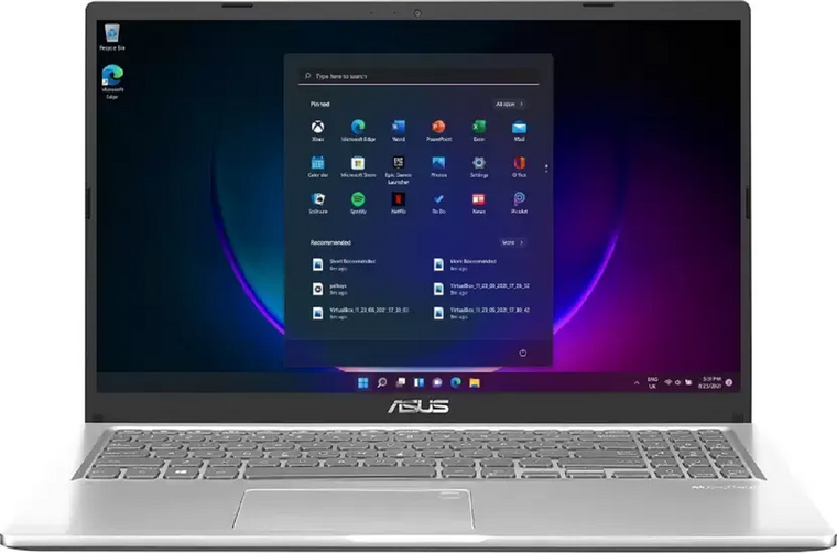 ASUS Laptop X515MA - Intel Dual-Core 8GB RAM 1TB HDD  Windows 11 Home 15.6" FHD Screen