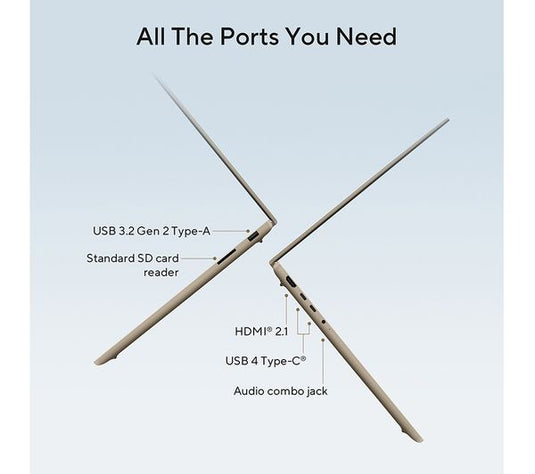ASUS Laptop Zenbook A16 - Eight-Core Snapdragon X Processor