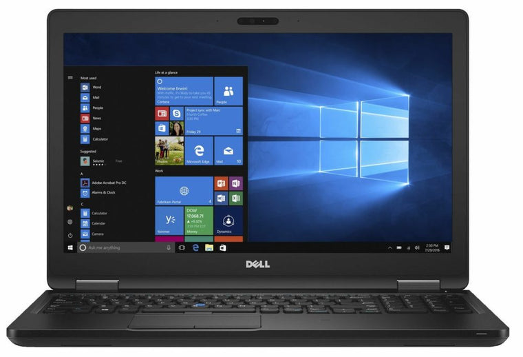 Dell Laptop Latitude 5580 - Intel Core i5 8GB RAM 256GB SSD Backlit Keyboard Windows 10 Pro 15.6" FHD Screen