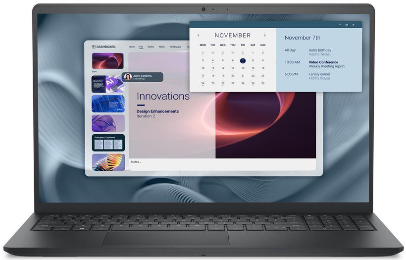 Dell Laptop Pro 15 - Intel Core 3 16GB DDR5 RAM 512GB SSD Windows 11 Pro 15.6" 120Hz IPS FHD Screen