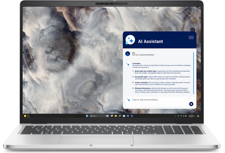 Dell Laptop Pro 16 - Intel Ultra 5 Series 2 32GB DDR5 RAM 512GB SSD Backlit KB Windows 11 Pro 16" IPS FHD Screen