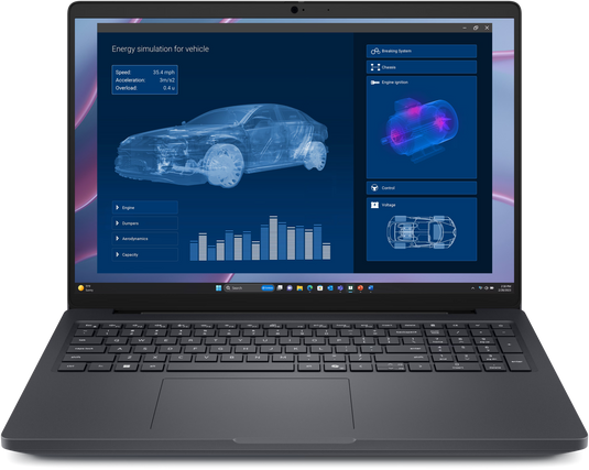Dell Laptop Pro Max 16 - Intel Ultra 5 Series 2 32GB DDR5