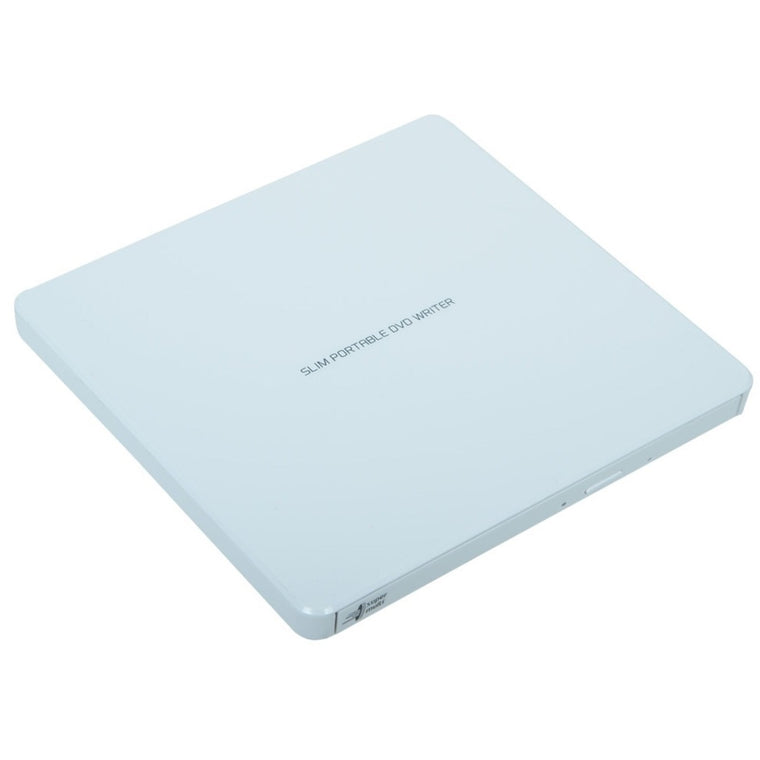 External DVD/CD Drive, Burn DVD/CD, Watch Films, Listen to CDs, White - LG