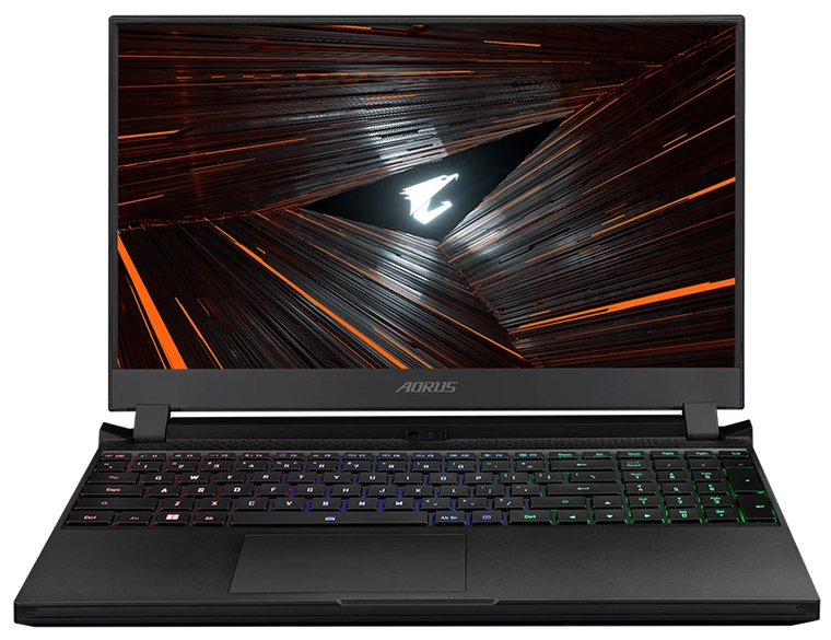 Gigabyte Gaming Laptop Aorus 5 - 12th Generation H-Series i7 16GB  RAM 1TB SSD + 512GB SSD RGB Backlit KB 8GB NVIDIA RTX 3070 Graphics 15.6" 144Hz IPS FHD Screen