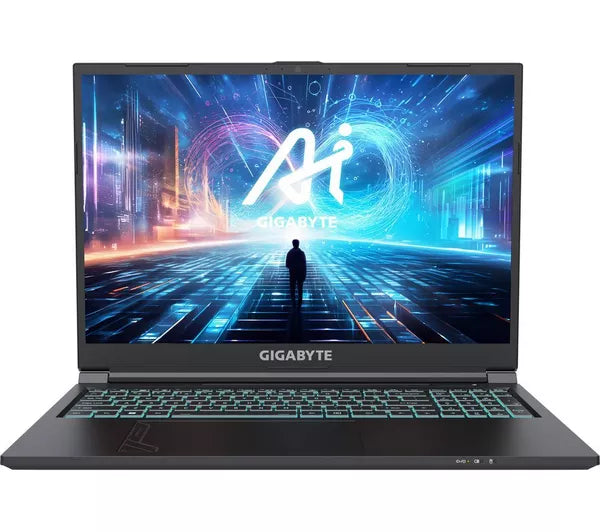 Gigabyte Gaming Laptop G6 - 13th Generation H-Series i7 16GB DDR5 RAM 1TB SSD RGB Backlit Keyboard NVIDIA RTX 4060 Graphics 16"" 165Hz FHD Screen