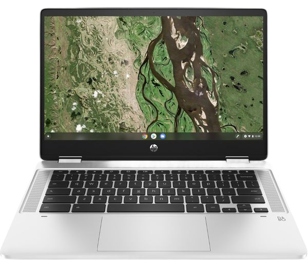 HP Chromebook 14b-cb0502sa - Intel Quad-Core 8GB RAM 128GB eMMC 2-in-1 Design Bang & Olufsen Speakers 14" IPS FHD Touchscreen