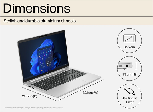HP EliteBook 640 G10 - 13th Generation Core i5 16GB RAM