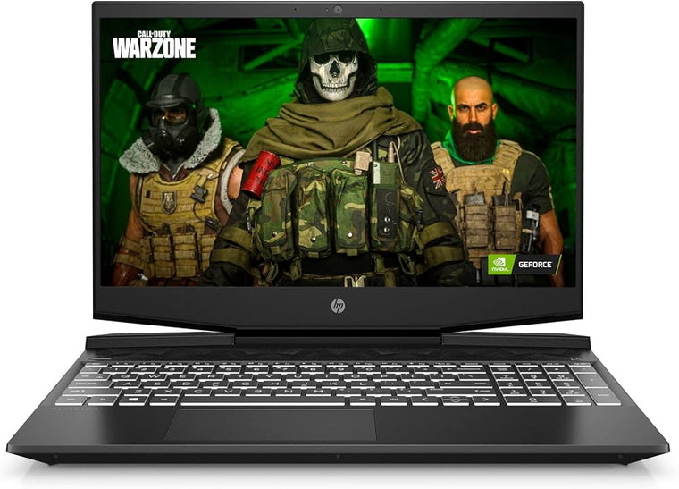 HP Gaming Laptop 15-dk2029na - H-Series Core i5 8GB RAM 512GB SSD Bang & Olufsen Speakers Backlit KB NVIDIA GTX 1650 Graphics 15.6" 144Hz FHD Screen