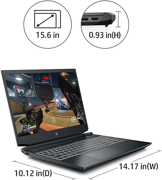 HP Gaming Laptop 15- H-Series Core i5 8GB RAM 256GB SSD