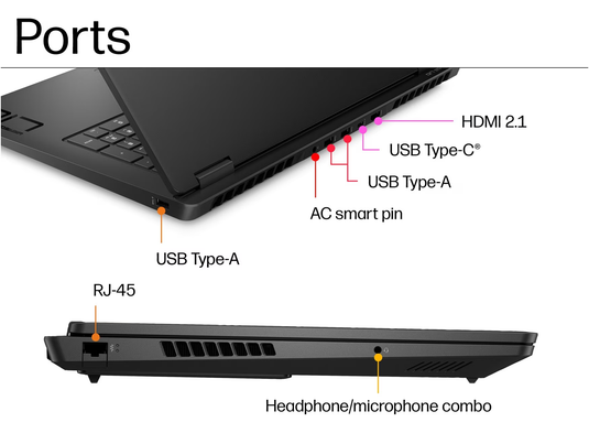 HP Gaming Laptop Omen 17 - 8th Generation H-Series Ryzen 7