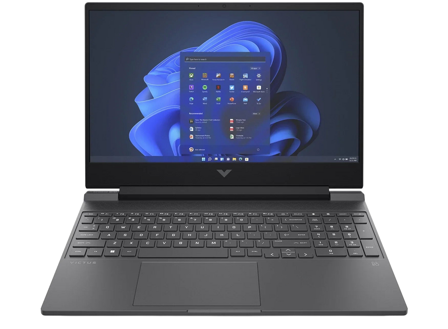 HP Gaming Laptop Victus 15-fb0020na - H-Series Ryzen 5 8GB RAM 256GB SSD Backlit KB Bang & Olufsen Speakers 4GB AMD Graphics 15.6" 144Hz FHD Screen