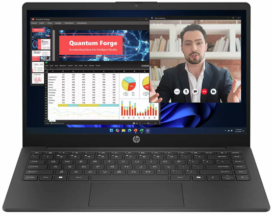 HP Laptop 14-ep2001na - Intel Quad-Core 4GB DDR5 RAM 128GB