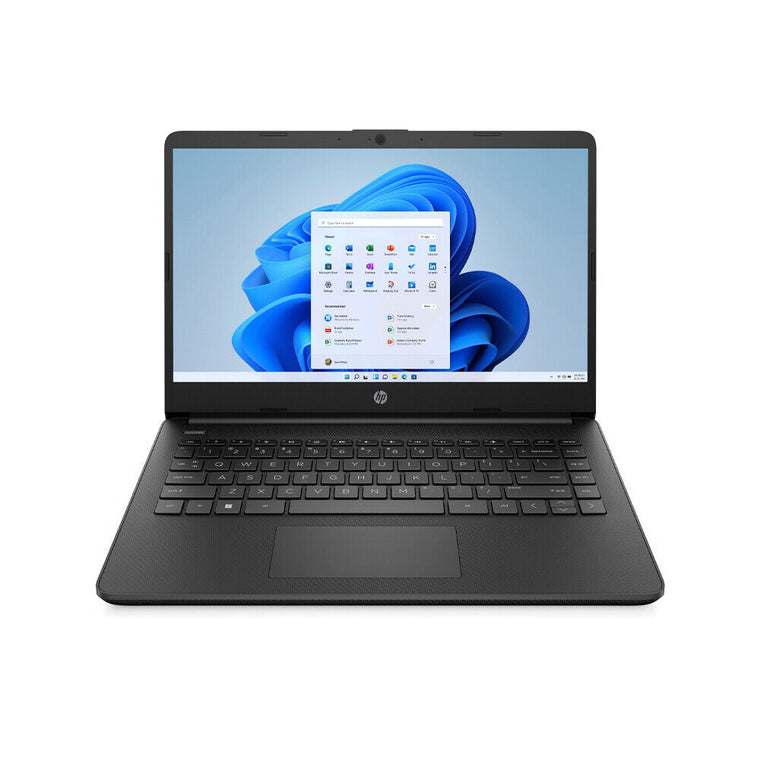 HP Laptop 14s-dq - Intel Quad-Core 16GB RAM 256GB SSD Windows 11 Home 14" HD Screen
