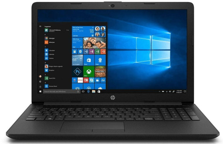 HP Laptop 15-bs046na - Intel Dual-Core 8GB RAM 240GB SSD Windows 11 Home 15.6" HD Screen