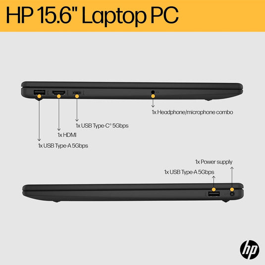 HP laptop 15-fc0038na - 7th Generation Ryzen 3 8GB DDR5 RAM