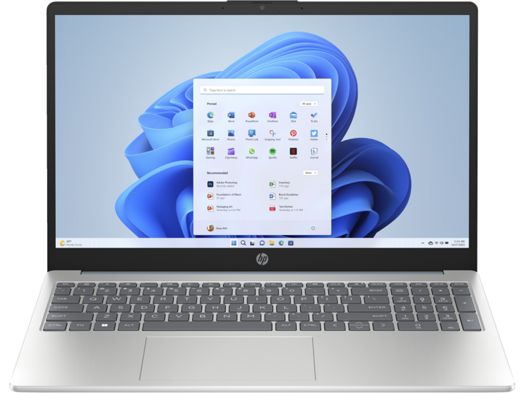 HP laptop 15-fc0037na - 7th Generation Ryzen 3 8GB DDR5 RAM 512GB SSD Windows 11 Home 15.6" FHD Screen