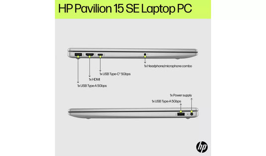 HP Laptop 15s-fd0073na - Brand New Eight-Core i3 8GB RAM