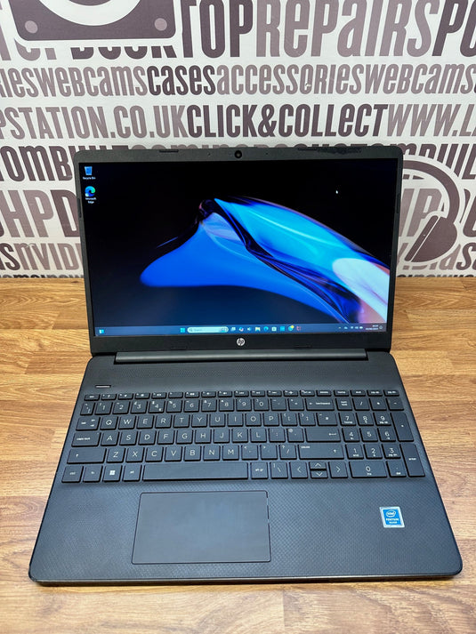 HP Laptop 15s - Intel Quad-Core 4GB RAM 128GB SSD Windows