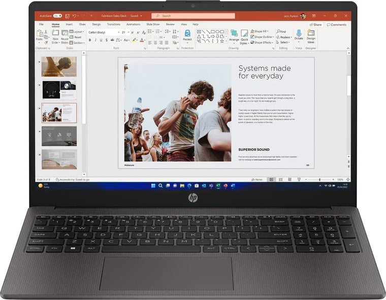 HP Laptop 250 G10 - 13th Generation Core i7 16GB RAM 512GB SSD Windows 11 Home 15.6" FHD Screen