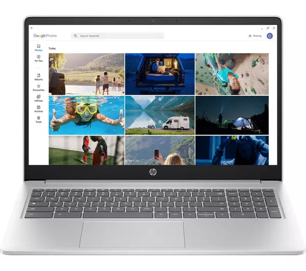 HP Laptop Chromebook 15a-nb0000na- Eight-Core i3 4GB DDR5 RAM 128GB SSD WiFi 6 15.6" IPS FHD Screen