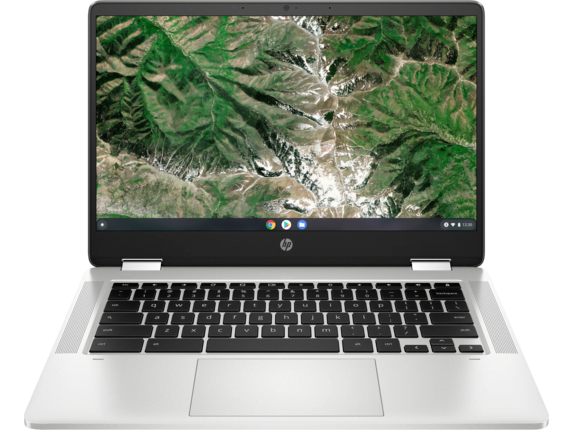 HP Laptop Chromebook X360 14-ca0010sa - Intel Quad-Core 4GB RAM 128GB eMMC 2-in-1 Design ChromeOS 14" IPS FHD Touchscreen