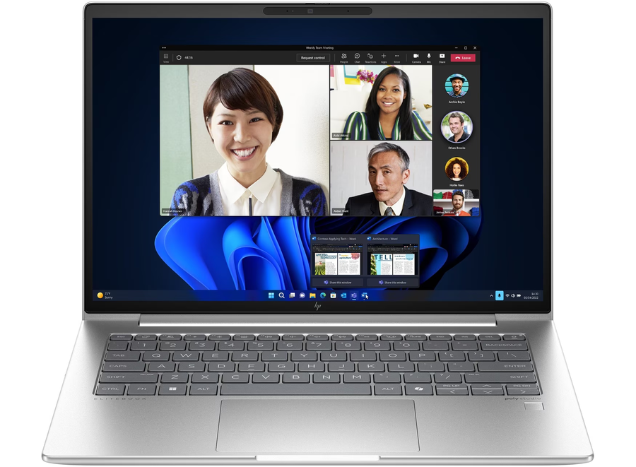 HP Laptop EliteBook 640 G11 - Intel Ultra 5 16GB DDR5 RAM 256GB SSD Windows 11 Pro 14" IPS FHD Screen