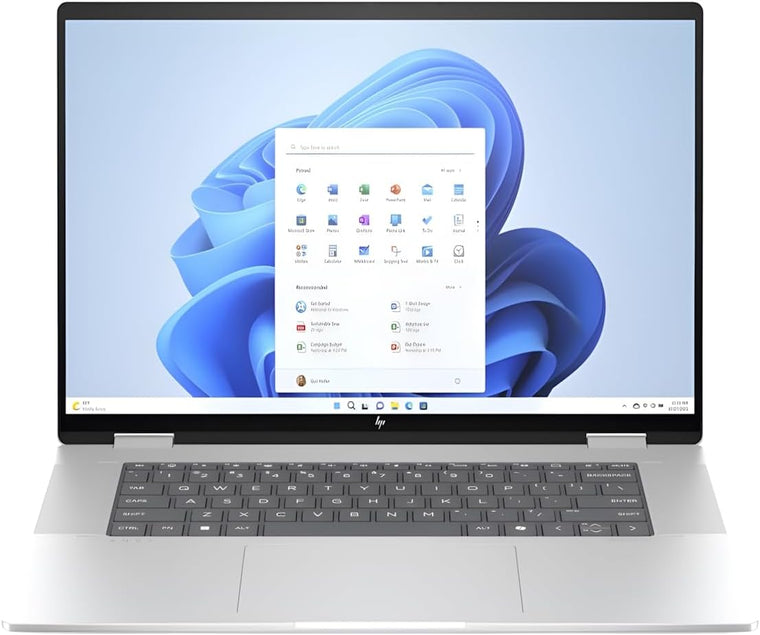 HP Laptop Envy 16- Intel Core Ultra 7 16GB DDR5 RAM 512GB SSD Latest 12-Core CPU Backlit Keyboard 2-in-1 Design 16" IPS FHD Touchscreen