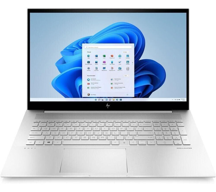 HP Laptop Envy 17 - 11th Generation Core i7 16GB RAM 1TB SSD Bang & Olufsen Speakers Backlit Keyboard 17.3" IPS FHD Touchscreen