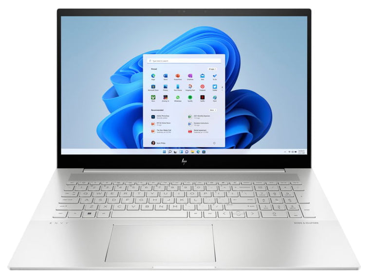 HP Laptop Envy 17-cr0503na - 12th Generation Core i7 16GB RAM 512GB SSD Backlit Keyboard 17.3" IPS FHD Touchscreen
