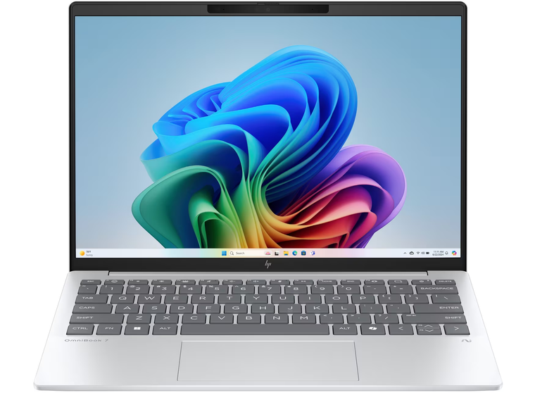 HP Laptop OmniBook 7 Aero - AMD Ryzen AI 7 16GB DDR5 RAM 1TB SSD 0.9KG Weight Backlit KB 13.3" IPS FHD Screen