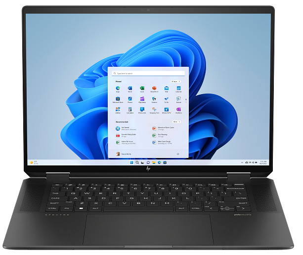 HP Laptop Spectre x360 16-aa0004na - H-Series Ultra 7 16GB DDR5 RAM 1TB SSD Backlit KB 1.95KG Weight Wi-Fi 7 16" 120Hz OLED 3K Touchscreen