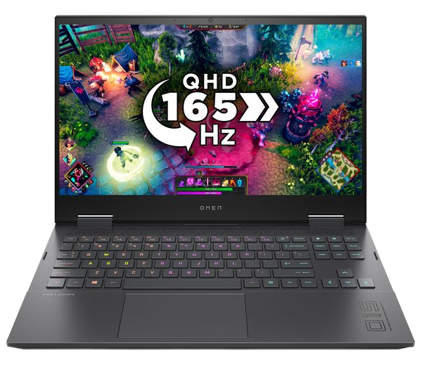 HP Omen 16-c0500na - AMD Ryzen 7, 16GB RAM, 512GB SSD, AMD RX 6600M Graphics, 16.1" QHD Screen, Gaming Laptop