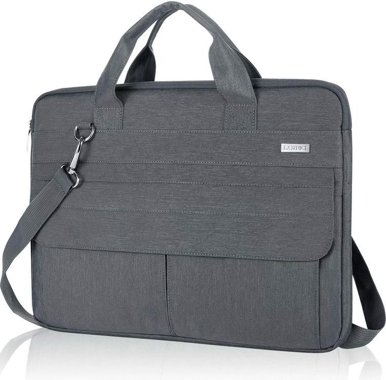 Laptop Carry Case with Shoulder Strap Grey - For Laptops up to 14"