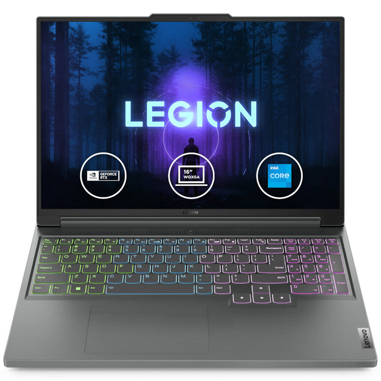 Lenovo Gaming Laptop Legion Slim 5 - 13th Generation H-Series i7 16GB DDR5 RAM 1TB SSD RGB Backlit KB NVIDIA RTX 4060 Graphics 16" 165Hz Quad-HD Screen
