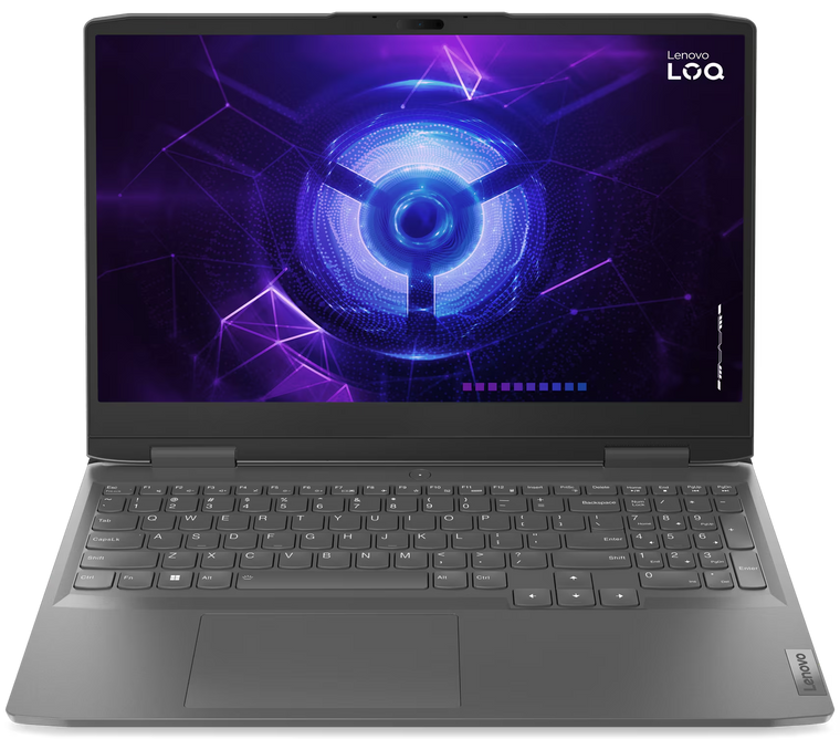 Lenovo Gaming Laptop LOQ - 12th Generation H-Series i5 16GB DDR5 RAM 512GB Backlit Keyboard 8GB NVIDIA RTX 2050 Graphics 15.6" 144Hz FHD Screen