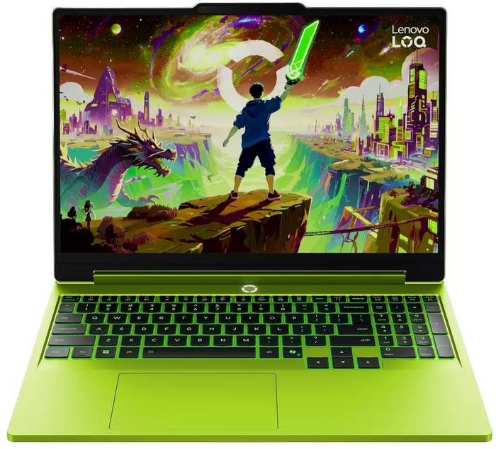 Lenovo Gaming Laptop LOQ - AMD Ryzen 7 16GB DDR5 RAM 512GB SSD Backlit KB NVIDIA RTX 5050 Graphics 15.3" 165Hz IPS FHD Screen