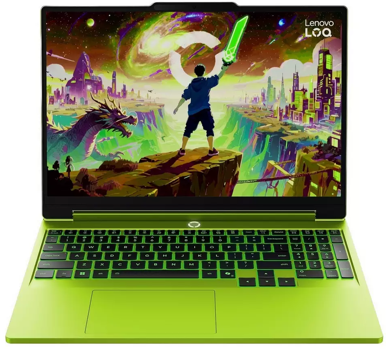 Lenovo Gaming Laptop LOQ - AMD Ryzen 7 16GB DDR5 RAM 512GB SSD Backlit KB NVIDIA RTX 5050 Graphics 15.3" 165Hz IPS FHD Screen