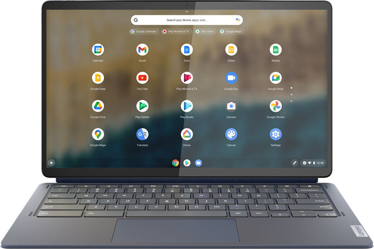 Lenovo Laptop Chromebook IdeaPad Duet 5- Snapdragon Eight-Core CPU 8GB RAM 256GB eMMC ChromeOS Detachable Keyboard 13.3" OLED Touchscreen