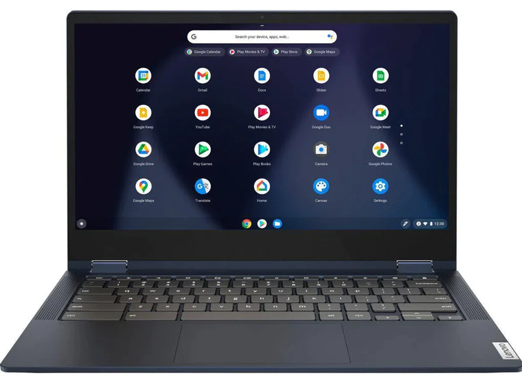 Lenovo Laptop Chromebook IdeaPad Flex 5-13 - 11th Generation Core i3 8GB RAM 128GB SSD 2-in-1 Convertible Backlit Keyboard 13.3" OLED FHD Touchscreen