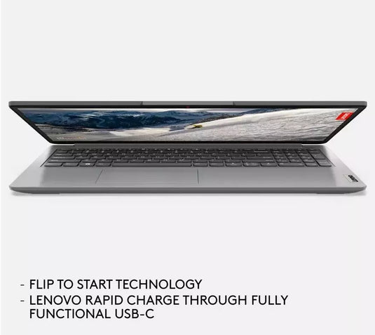 Lenovo Laptop IdeaPad 1-15 - Intel Dual-Core 4GB RAM 128GB