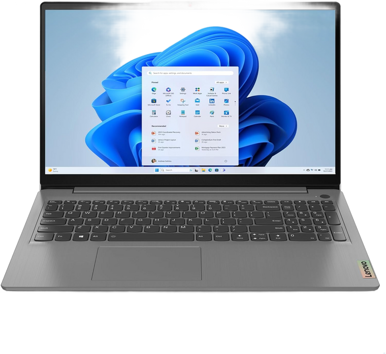 Lenovo Laptop IdeaPad 3-15 - 11th Generation Core i5 8GB RAM 256GB SSD 15.6" FHD Screen