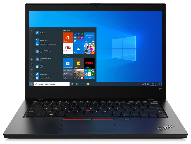 Lenovo Laptop ThinkPad L14 Gen 2 - 11th Generation Core i5 16GB RAM 256GB SSD Windows 10 Pro 14" FHD Screen
