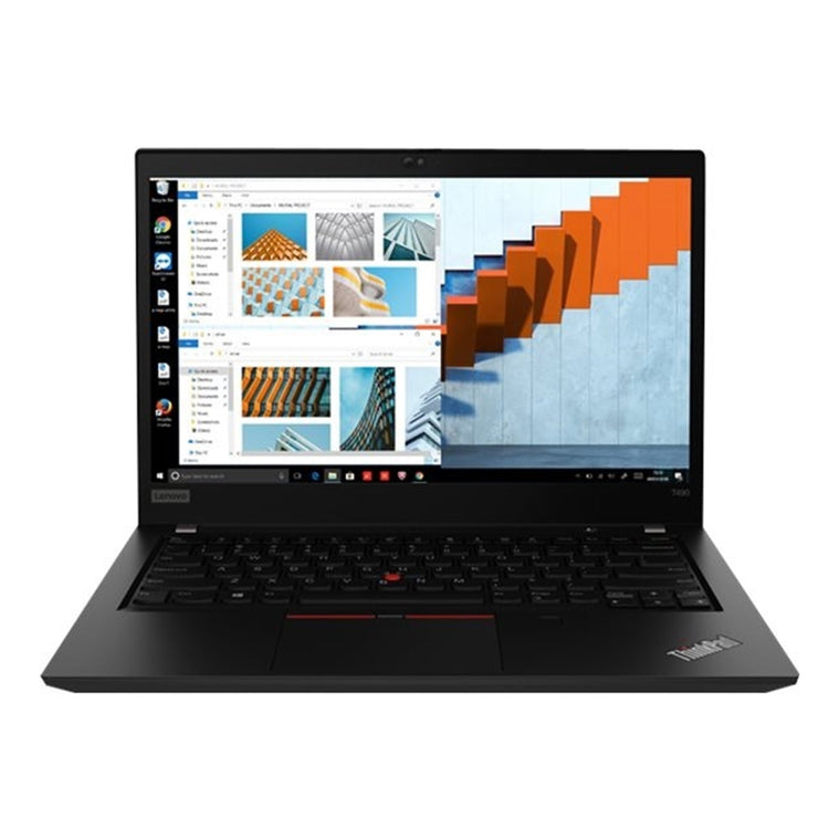 Lenovo Laptop ThinkPad T490 - Intel Core i5 8GB RAM 256GB SSD Windows 11 Pro 14" FHD Screen