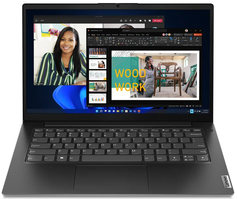 Lenovo Laptop V14 - 7th Generation Ryzen 3 8GB DDR5 RAM 256GB SSD Windows 11 Pro 14" FHD Screen