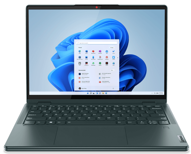 Lenovo Laptop Yoga 6 - AMD Ryzen 5 8GB RAM 256GB SSD Backlit Keyboard 2-in-1 Design 13.3" FHD+ Touchscreen