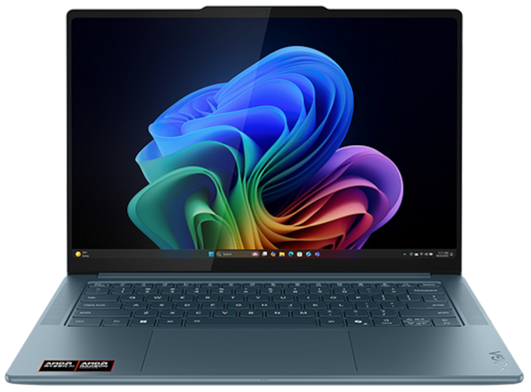 Lenovo Laptop Yoga Slim 7 - AMD Ryzen AI 5 16GB DDR5 RAM 512GB SSD Wi-Fi 7 Backlit KB 14" OLED FHD Screen
