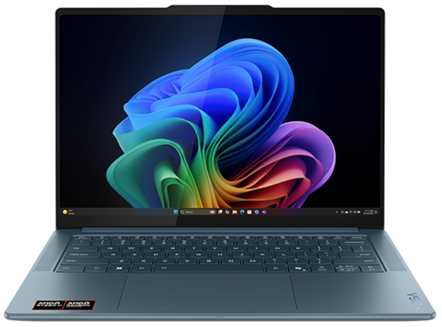 Lenovo Laptop Yoga Slim 7 - AMD Ryzen AI 5 16GB DDR5 RAM 512GB SSD Wi-Fi 7 Backlit KB 14" OLED FHD Screen