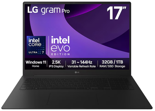 LG Laptop Gram Pro - Brand New Ultra 7 Series 2 32GB DDR5